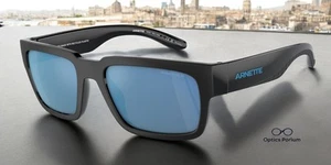 ARNETTE AN4326U 290022 Samhty Black Grey Mirror Polarized 55mm Men's Sunglasses - Picture 1 of 2