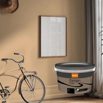 OBI design color wall color matte cappuccino 2.5 L interior color for 25 m² - Image 1 of 3
