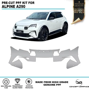 Stoßstange vorne Steinschlagschutz PPF Lackschutzfolie für Alpine A290 - Bild 1 von 4