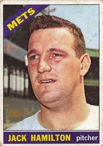 1966 Topps #262 Jack Hamilton, sehr guter Zustand - Bild 1 von 2