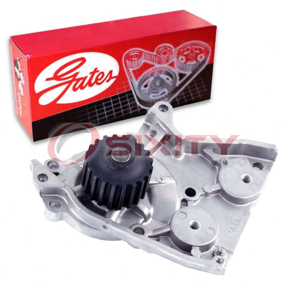 Gates Engine Water Pump for 1987-1993 Mazda B2200 2.2L L4 Coolant Antifreeze oz - Image 1 of 4
