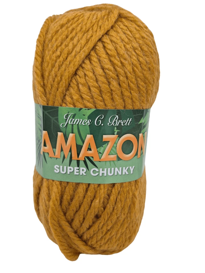 James C Brett Amazon Super Chunky 100g