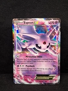 Tarjeta Holo Pokémon Espeon EX 52/122 XY Breakpoint Ultra Rara Casi Nueva - Imagen 1 de 2