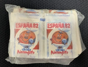 VINTAGE 1982 REYAUCA VENEZUELA ESPANA 82 NARANJITO WORLD CUP SEALED DISPLAY BOX - Afbeelding 1 van 2
