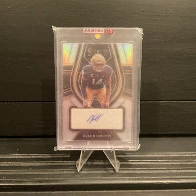 kyle hamilton select Base rookie auto - Image 1 of 4