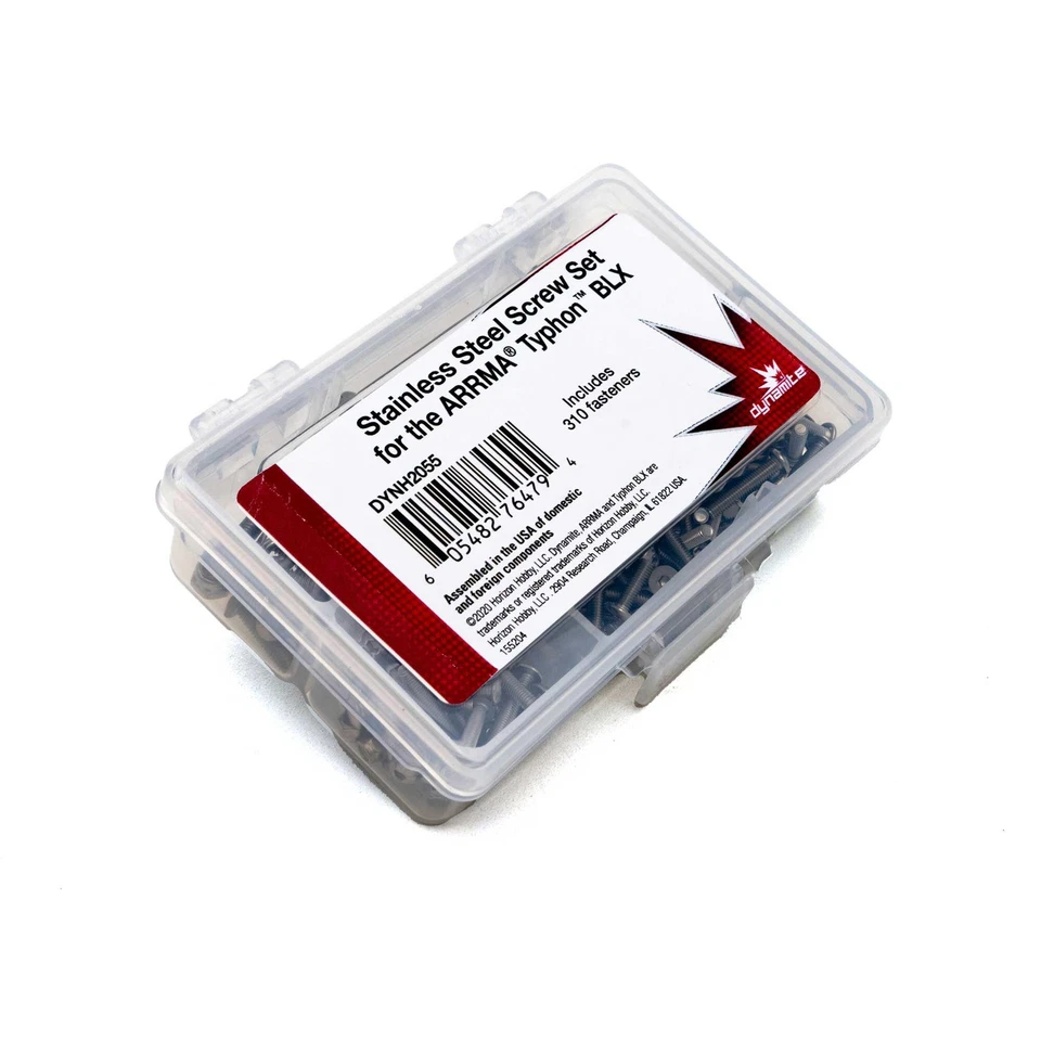 Dynamite H2055 ARRMA Typhon BLX Stainless Steel Screw Set - Image 1 of 1