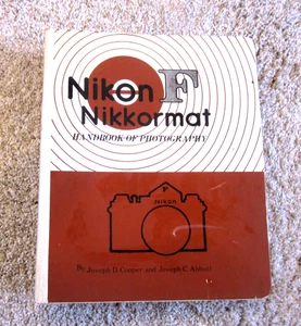1968 Nikon F  Nikkormat Handbook of Photography Amphoto Cooper Abbott HC Spiral - Imagen 1 de 4