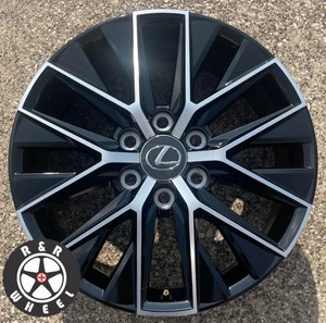 LEXUS GX550 2024 2025 Factory OEM Wheel 20" Rim 10545 Black/Machined #A - Picture 1 of 5