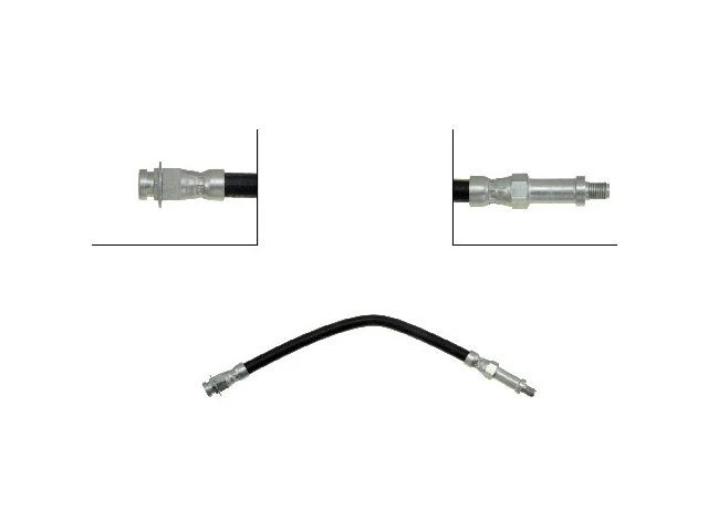 Dorman 19JZ13V Brake Hose Fits 1966 Ford Fairlane Brake Hydraulic Hose - Imagem 1 de 1