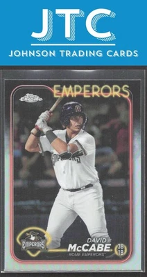 2024 Topps Pro Debut David McCabe Chrome Rome Emperors (EX) - Image 1 of 2