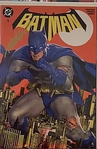 BATMAN #1 Signed Mike Mayhew Virgin Variant B LTD 1000 W/CoA Gold Signature - Picture 1 of 2
