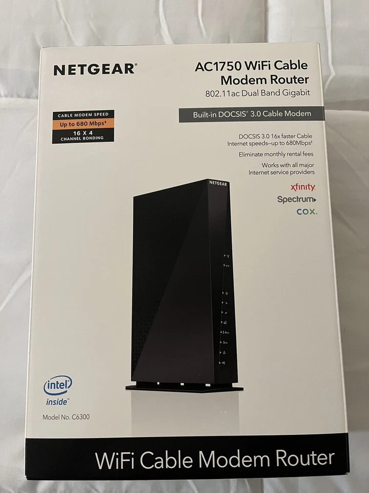 netgear ac1750 wifi cable modem router - Image 1 of 1