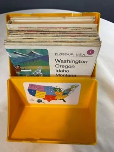 Vtg 1978 National Geographic Close-Up USA 15 Maps  Book  - Picture 1 of 9