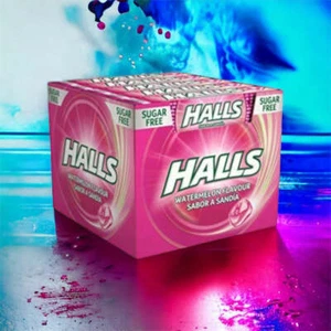 HALLS STICK CARAMELLE ANGURIA SENZA ZUCCHERO 20 PEZZI EURO 1.30 - Bild 1 von 1