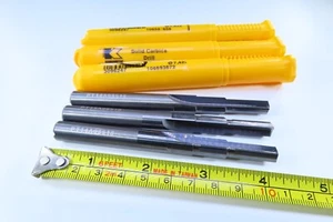 LOT ( 3 PCS ) NEW 7.422MM KENNAMETAL SOLID CARBIDE DRILLS COOLANT HOLES TOOLS - Picture 1 of 8