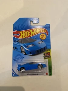 Hot Wheels '94 Bugatti EB110 SS Blue 224/250 HW Exotics 6/10 - Picture 1 of 2