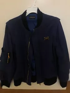 Custom "Under God" Marke dicke Strick Full Zip religiöse Swag Jacke Größe Large - Bild 1 von 11