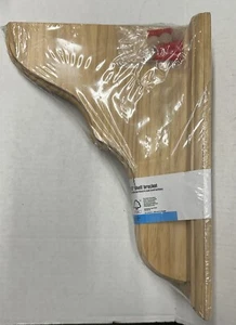 Waddell 353 Wood Bracket Shelf 9.75” x 13” x 3.5” With Hardware No Instructions - Picture 1 of 3