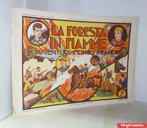 CHINO E FRANCO JAHR I (1) N 13 DER FLAMMENDE WALD (Nerbini) ANASTATICA - Bild 1 von 3