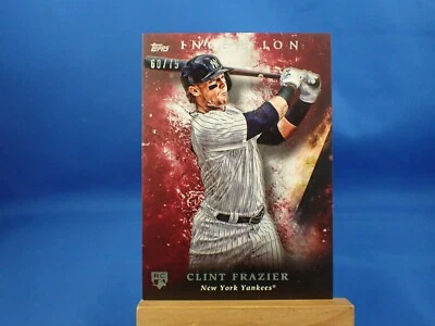 Topps Inception 2018 RC Rookie /75 Clint Frazier - Image 1 of 2