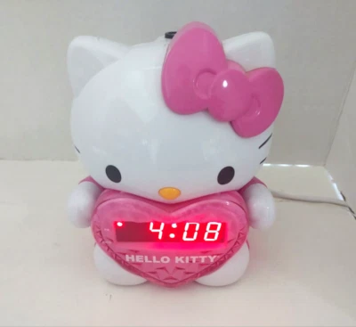 Hello Kitty 3D голографический проектор ночник будильник сна Cat радио - KT2064 - Изображение 1 из 4