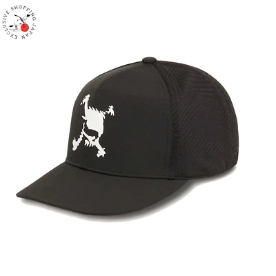 Oakley Golf Men's Skull Mesh Cap Hat 25.0 Adjustable 2025 Model Logo Blackout - Image 1 of 4