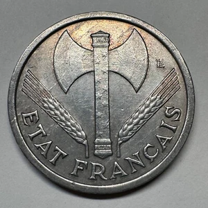 1943 France 1 Franc - Coin #C-002 - Picture 1 of 2