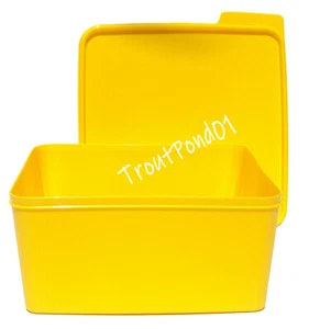 Tupperware Keep Tabs Nesting Stacking Square XL 19 cups 5L Storage Container - Picture 1 of 2