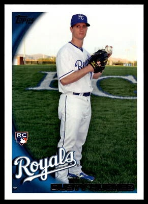 2010 Topps #524 Dusty Hughes Rookie Kansas City Royals - Image 1 of 2