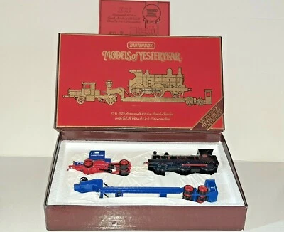 SCAMMEL 100 TON TRUCK/G.E.R E4 LOCOMOTIVE YS-16 1929 MATCHBOX - Immagine 1 di 2
