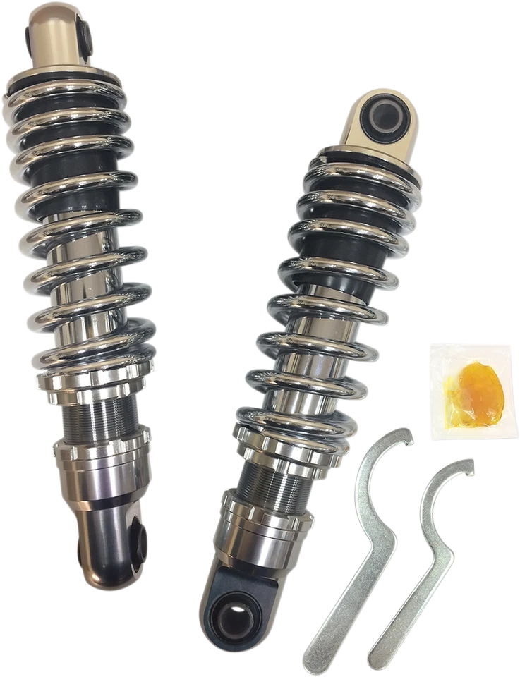 Drag Specialties Premium 10.5" Shocks 1310-1659 for 91-17 Harley Davidson Dyna - Image 1 of 1