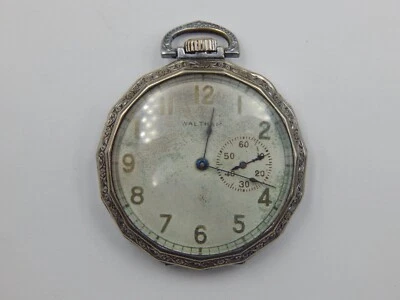Vintage Waltham Seaside Model 189 15j Pocket Watch, Parts or Repair - Image 1 of 4