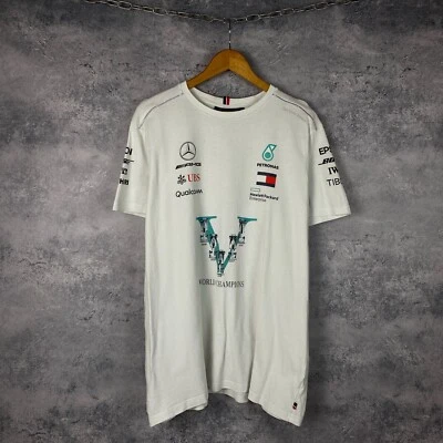 T-shirt homme AMG Petronas Motorsport coton blanc taille XXL - Photo 1/4