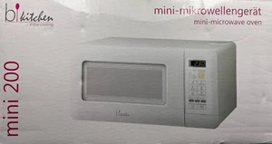 Bi Kitchen Mini Mikrowellengerät 200 Weiß 600W 15 Liter - Bild 1 von 1