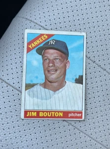DCC: 1966 Topps Jim Bouton New York Yankees #276 GOOD - Picture 1 of 2