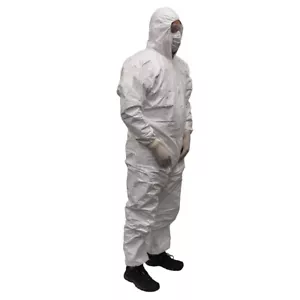 Disposable Coveralls XOS White - MILITARY SURPLUS - Picture 1 of 2