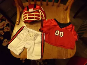 FOR doll or BEAR boys FOOTBALL RED outfit build a bear - Picture 1 of 3