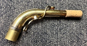 NEW OLD STOCK Yanagisawa Gold Plated Alto Sax Neck (LISTING #3) - 🦅 - Picture 1 of 5