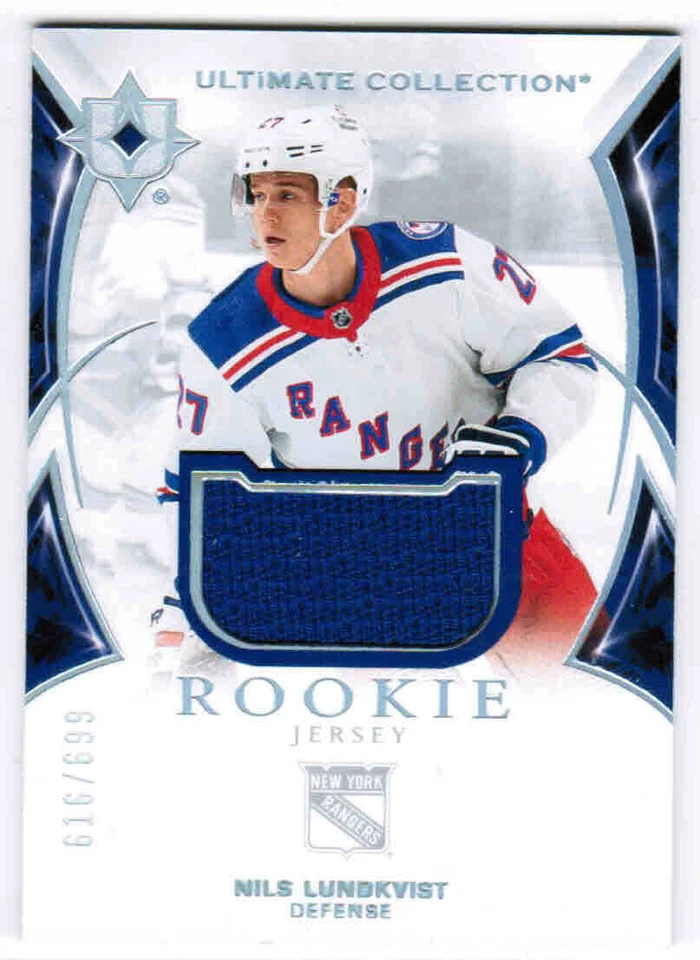 21/22 2021 ULTIMATE COLLECTION HOCKEY ROOKIE JERSEY CARDS 101-200 U-Pick List - Image 1 of 1