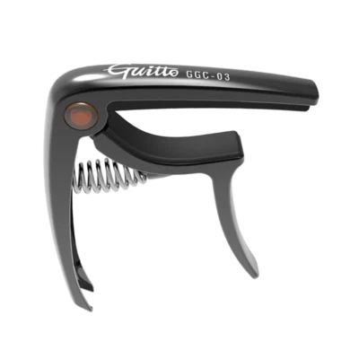 Guitto GGC-03 Guitar Capo for Steel String Acoustic or Electric Guitars in Black - image 1 of 3