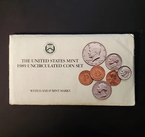 1989 P & D US Mint Set Uncirculated (OGP) 10 coins - Picture 1 of 5