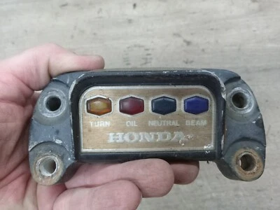 1974 Honda CB 550 Four Handlebar Clamp Lights cb550 cb350 cb550-4  oem original - Image 1 of 2