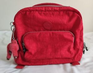 Kipling 'kid' Red Mini Backpack  Please See Description! 