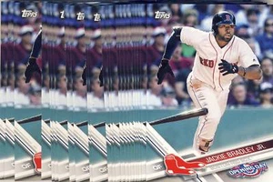 (60) 2017 Topps Opening Day JACKIE BRADLEY JR. Base Card LOT Red Sox #114 - Picture 1 of 1