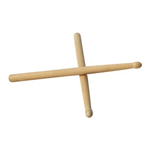 2 Pcs Drumstick Replacement Drum Rock Stick Oak Wood Musical Instrument Tool F - Picture 1 of 8