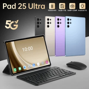 HOT Pad 25 Ultra Tablet Android 15 System MSnapdragon 8 Gen3 Core 10.1 inch HD. - Picture 1 of 14