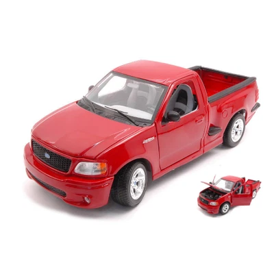 FORD SVT F-150 SVT PICK-UP LIGHTNING 1999 RED 1:18 Maisto Auto Stradali Modellin - Immagine 1 di 3
