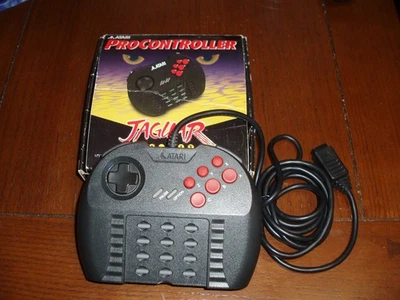 Atari Jaguar Pro Controller 6 Button OEM - RARE!  CIB - Image 1 of 4