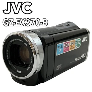 JVC Everio GZ-EX370 Video Camera Clear Black w/Battery AC Adapter Pouch - Picture 1 of 10