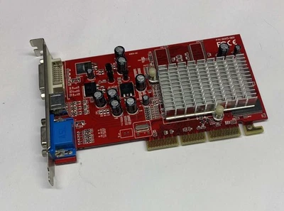 128MB Connect 3D ATi Radeon 9200 SE Video-Out / VGA / DVI AGP Graphics Card (#2) - Image 1 of 4